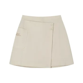 Teenie Weenie x &PACAIN Casual Short Skirts Women's Ivory