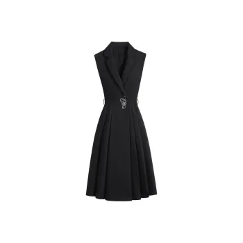 Cypress House Sleeveless Dress Women's Black