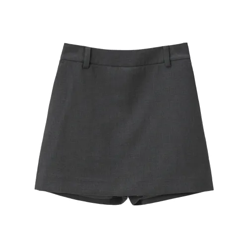 Fstudio Cropped Skort Women's Gray