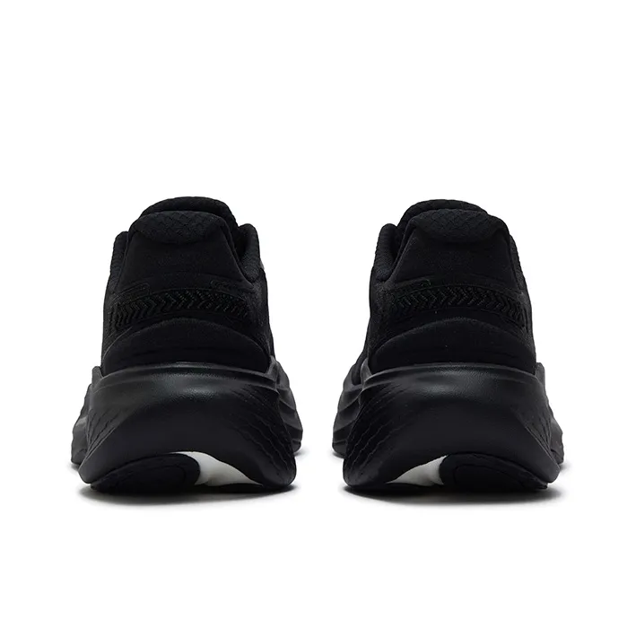 361° Abrasion Resistant Breathable Rebound Low Top Casual Running Shoes Men's Obsidian Black-3