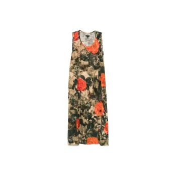 R13 Floral print Midi Dress