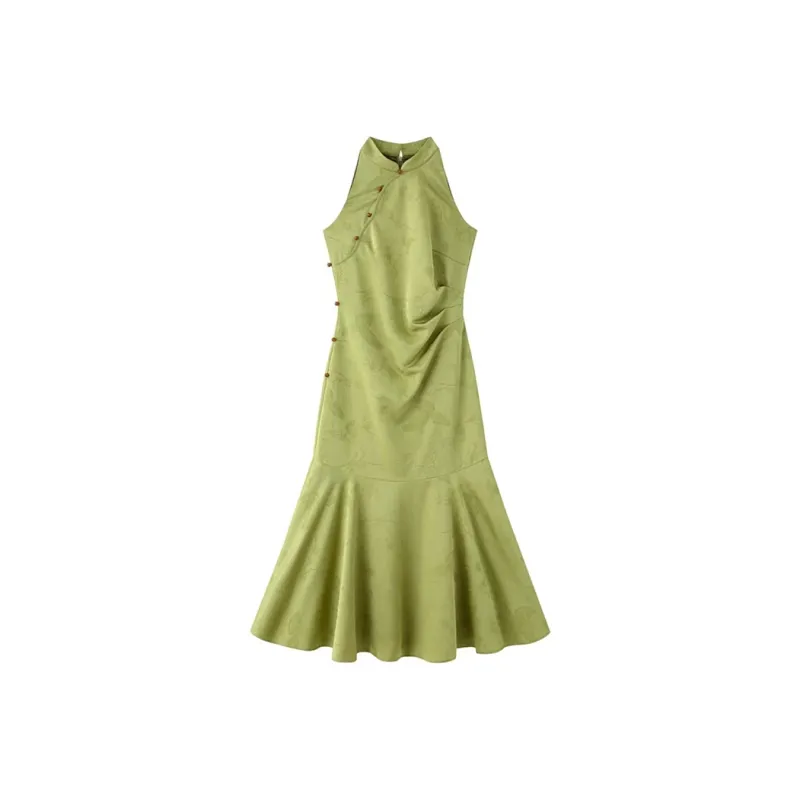 Incolore Sleeveless Dress Women's Green-0