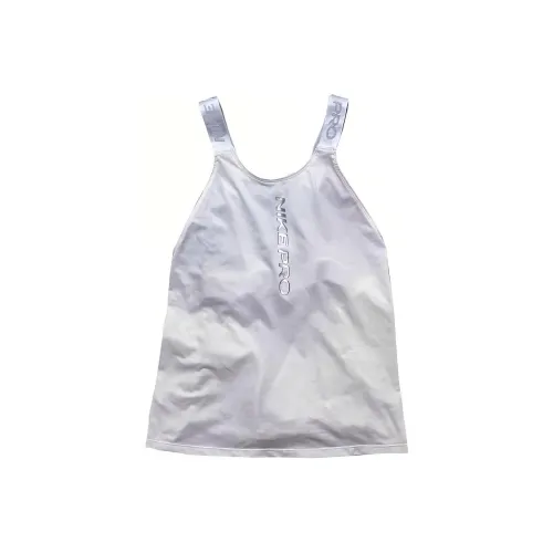 Nike Sleeveless Sports Shirts Women's White