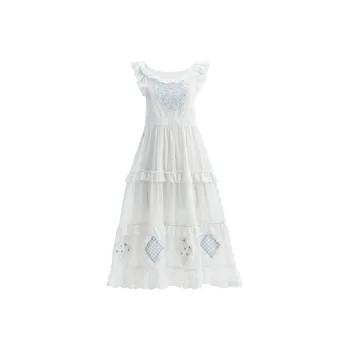 Snbl Sleeveless Dress Women's White