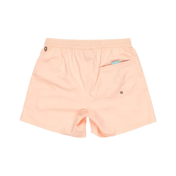 Quiksilver Everyday Solid Volley 15 Beach Shorts Men's Light Orange-1
