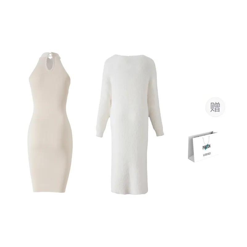 TURN UP Skirt Set Women's White-2