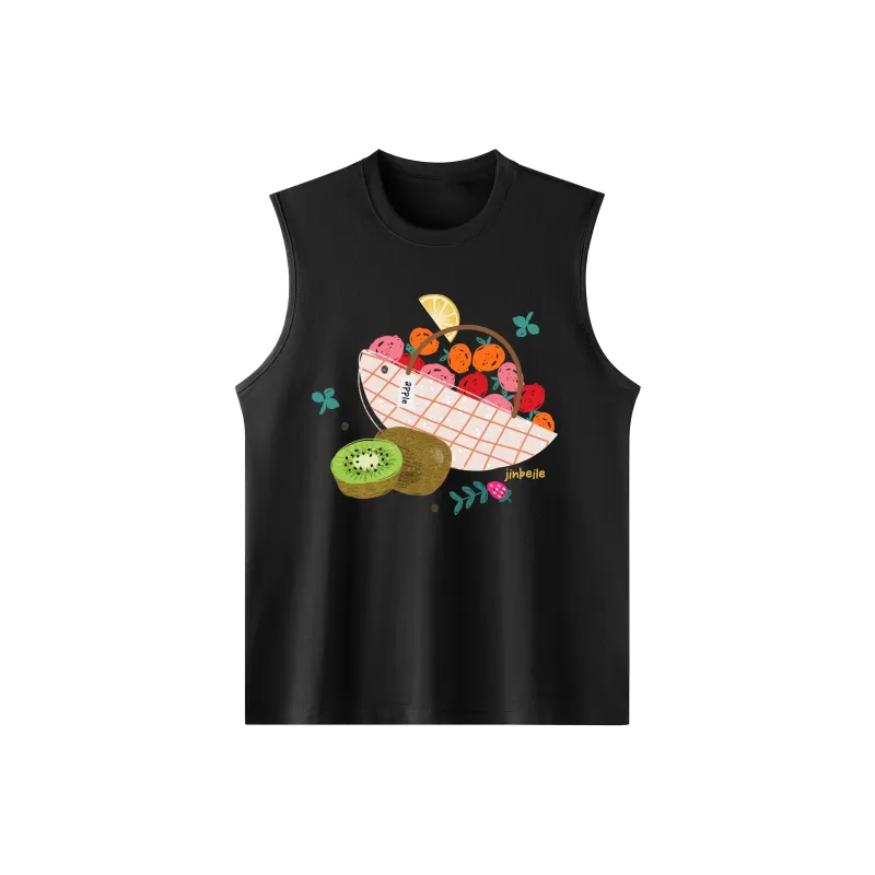 JINBEILE Tank Tops Unisex-0