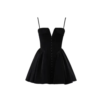 HOUSE OF CB Selina Slip Dresses Women's BLACK/Black
