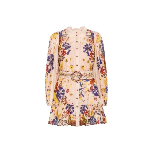 Farm Rio Bouquet Puff sleeve Mini Dress