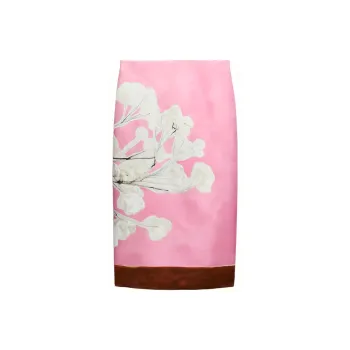 ZARA Casual Long Skirts Women's Pink