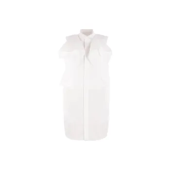 Sacai Ruffle detail Shirt Dress