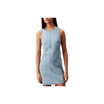 CALVIN KLEIN Sleeveless Dress Women's Steve Blue