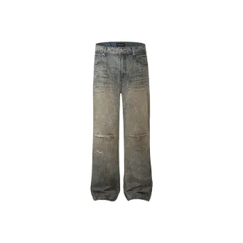 SONGS ALONG Jeans Unisex Mud Blue