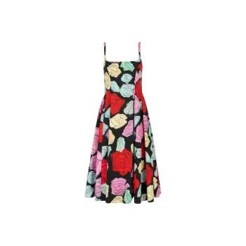 MARNI Floral print A line Dress