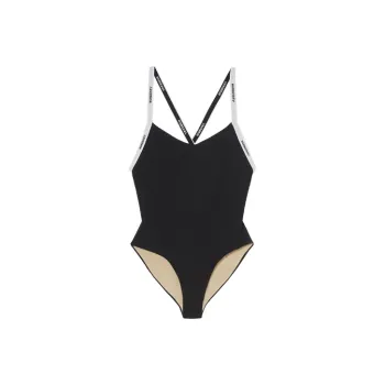 Burberry One-Piece Swimsuits Women's Black