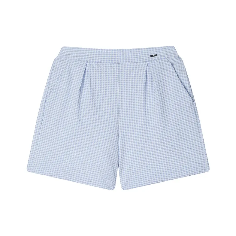 FILA Lifestyle Casual Shorts Women's Ice Heart Blue-0