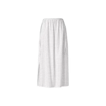 UNIQLO Casual Long Skirts Women's White