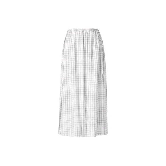 UNIQLO Casual Long Skirts Women's White-0
