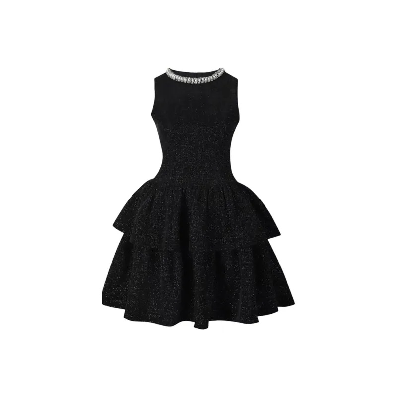 Incolore Sleeveless Dress Women's Black-0