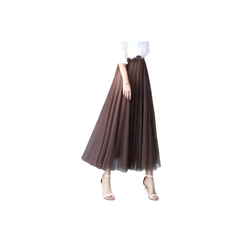 Mapping Casual Long Skirts Women's-4