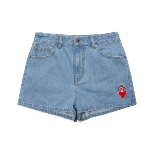 MLB New York Yankees Denim Shorts Women's Blue