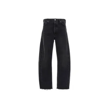 AGOLDE Frayed Edge Straight Leg Jeans