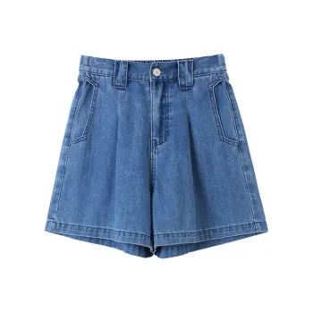 HIPPIEMISS Denim Shorts Women's Dark Blue