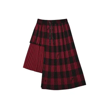 FILA x Mihara Yasuhiro FILA X MIHARA YASUHIRO Casual Long Skirts Women's Rhythmic Red