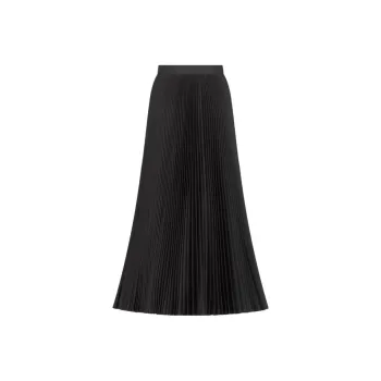 DIOR Pleated Mid Length Skirt
