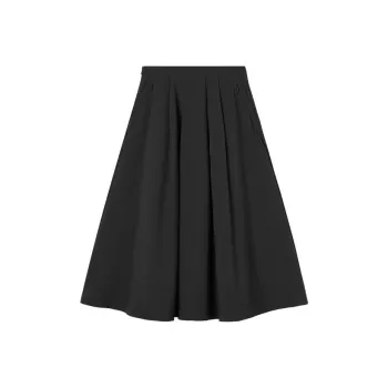 LACOSTE Casual Long Skirts Women's Black