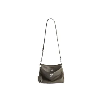 Balenciaga Rodeo Cow Leather Messenger Bag, Shoulder Bag Trumpets Men's Khaki Umber