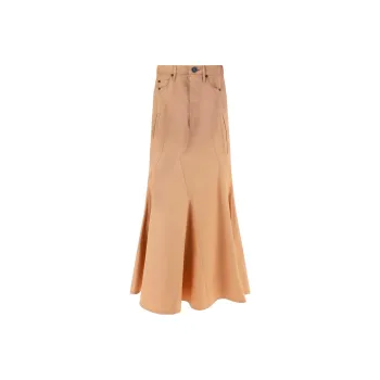 Burberry Casual Long Skirts Women's Brown