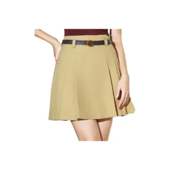 SMEN SS24 Casual Short Skirts Women's Khaki