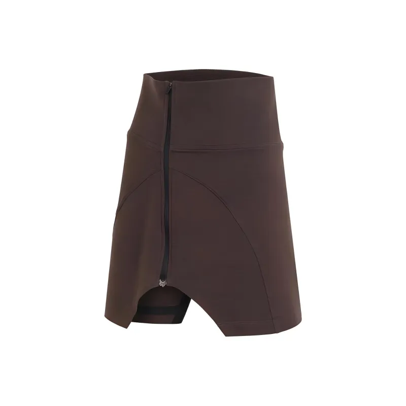 Nike SS24 Casual Short Skirts Women's Coffee-0