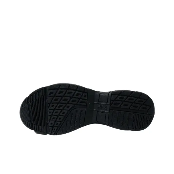 FILA REPLICA Abrasion Resistant Breathable Low Top Casual Shoes Unisex Black-3
