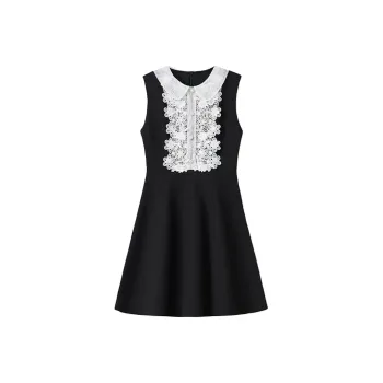 SKYA Sleeveless Dress Women's Black
