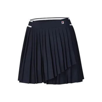 FILA PREPPY NOSTALGIA Casual Short Skirts Women's RD Royal Blue