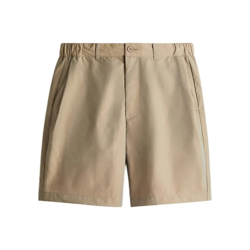 H&M Casual Shorts Men Khaki Green-0