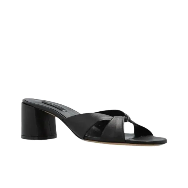 Casadei Slide Slippers Women's Black-2