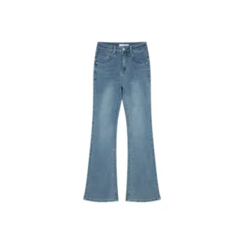 Mo Han Yi Mei Jeans Women's Blue