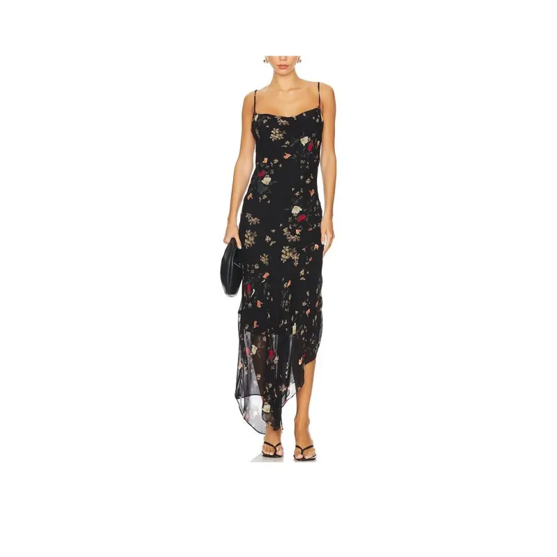 ALLSAINTS Slip Dresses Women's Black-0
