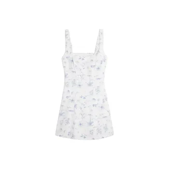 Hollister Slip Dresses Women's White Print