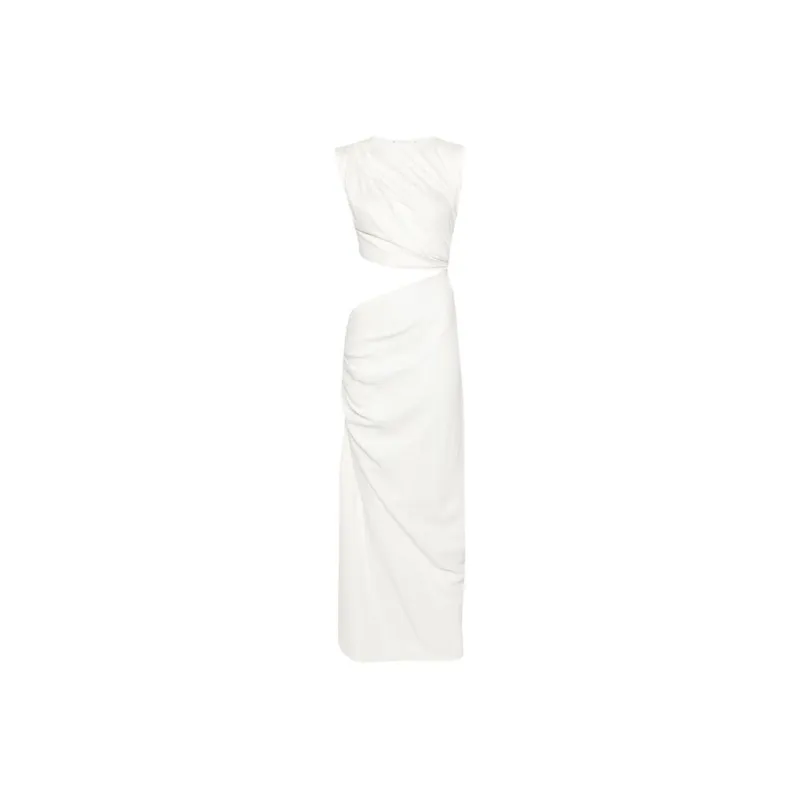 Christopher Esber Cut out Draped Maxi Dress-0