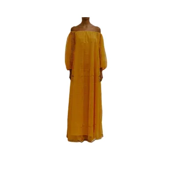 Antonino Valenti Long Sleeved Dresses Women's Yellow