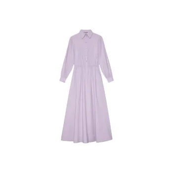 GUCCI Long-Sleeved Dresses Women's Light Purple