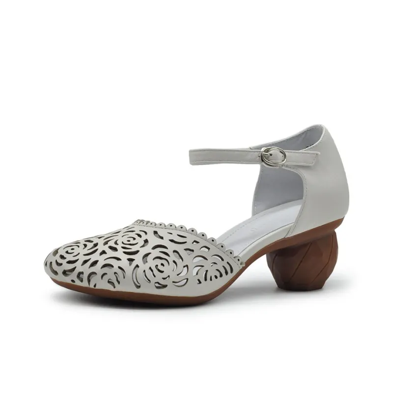 ARTMU Chunky Heel High Heels 6cm Women's-1