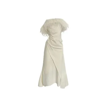 SECFLY OFFICIAL Sleeveless Dress Women's Apricot