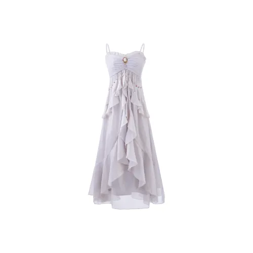 Blovelan Slip Dress Women's Iridescent Purple