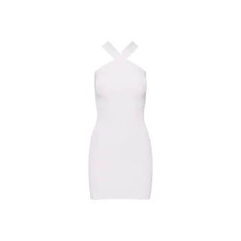 ARITZIA Babaton Sculpt Knit Criss Cross Dress Sleeveless Dress Women's Frosted Lilac