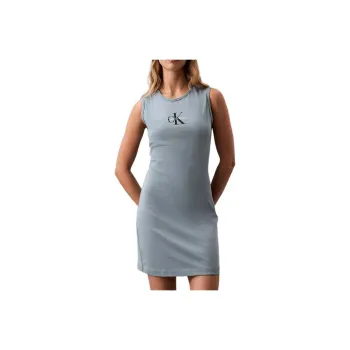 CALVIN KLEIN Sleeveless Dress Women's Windward Blue
